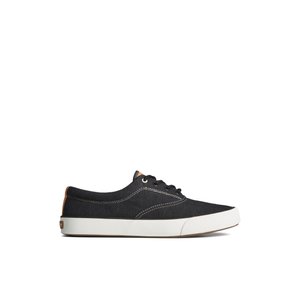Sperry black canvas cheap